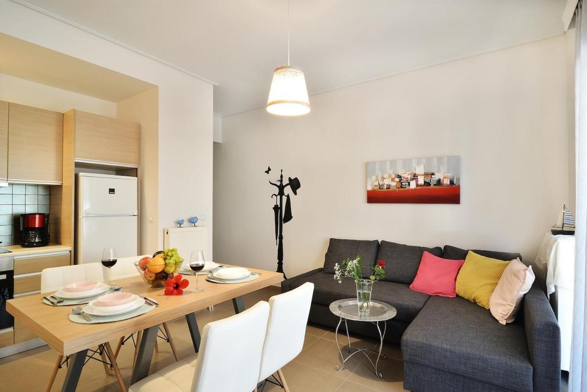 New Apartment Near The Beach. Chrissi Akti Chania Exterior foto